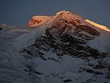 20 First Rays Of Sunrise On Shishapangma Main And East Summits And East Face From Kong Tso